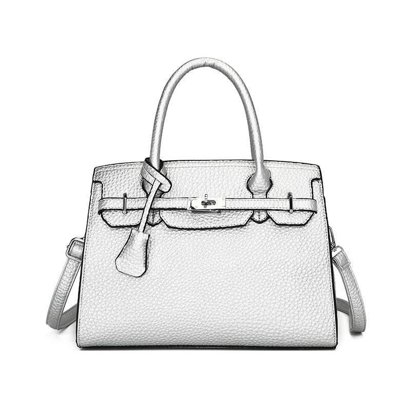 2025 Bag Autumn Women's popular Fashion Classic Platinum Bag Versatile Temperament Large Capacity Handbag Premium Commuter Bag