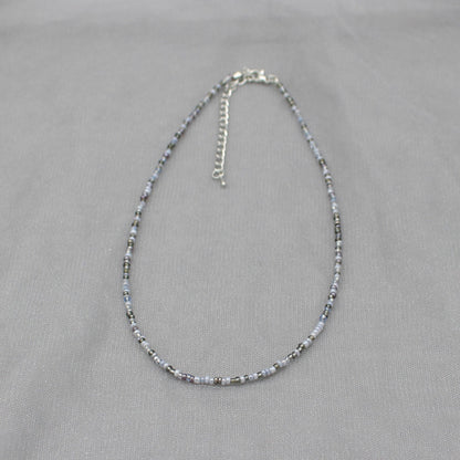 South Korea Vintage Color Beaded Bead Necklace Girly Style Bohemian Necklace Clavicle Chain Wholesale