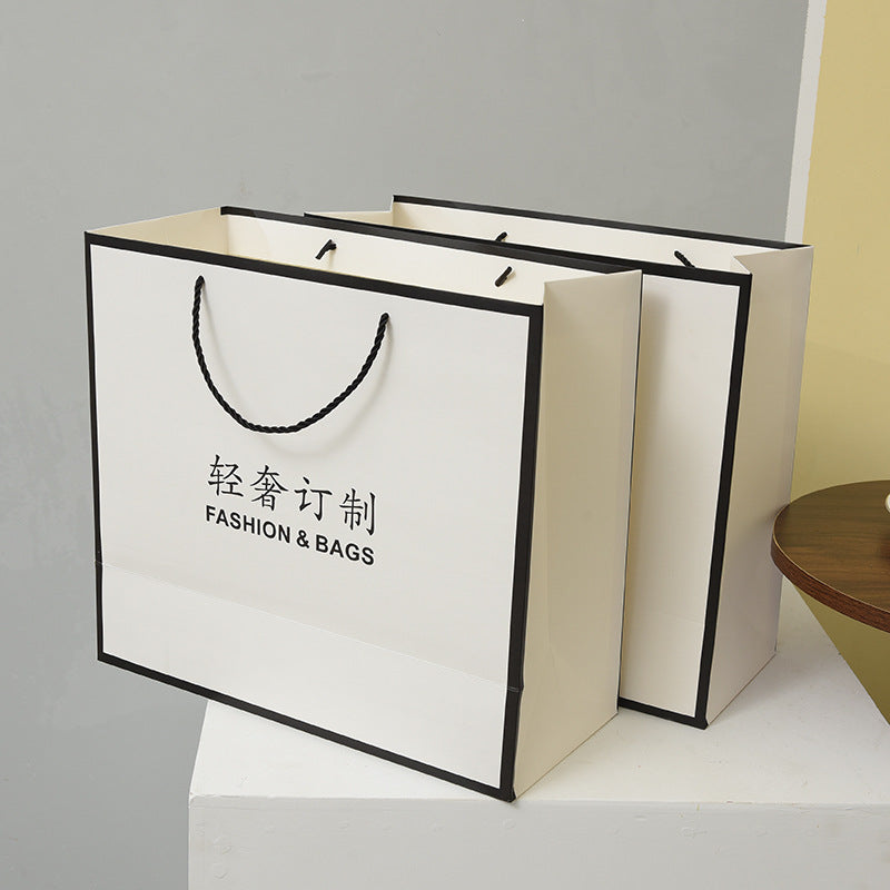 2025 Simple light luxury bag gift bag accessories special shot paper exquisite gift box fashion wedding romantic exquisite