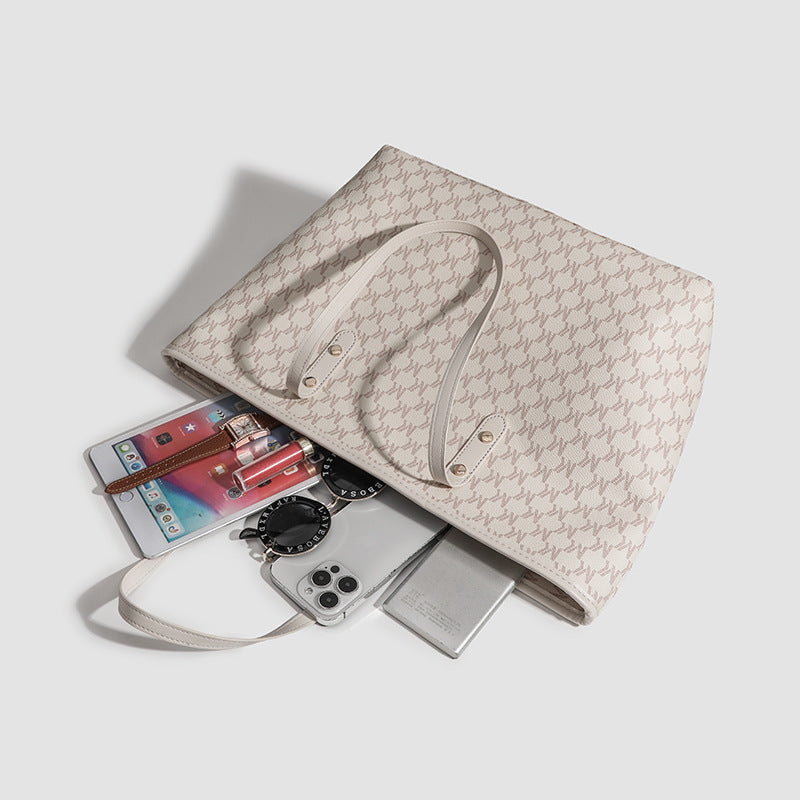 2025 simple commuter bag,  trend fashion new women's bag, women's shoulder handbag, large tote bag