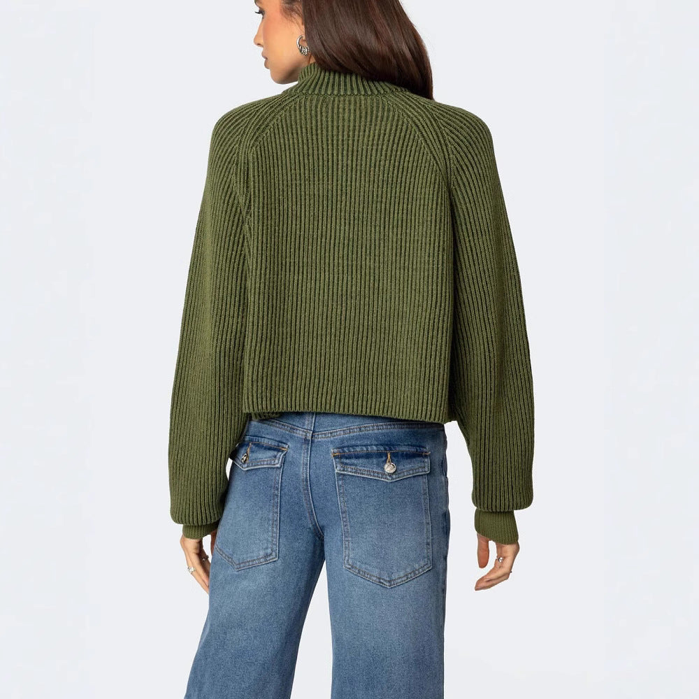 New  autumn and winter new knitted sweater women's clothing casual loose pullover sweater jacket clothes women