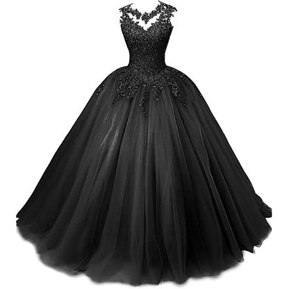 LOVECCR Cross-Border Foreign Trade Evening Dress Blue  New Elegant Student Art Exam Dress Women's Long Bel Canto Solo Performance