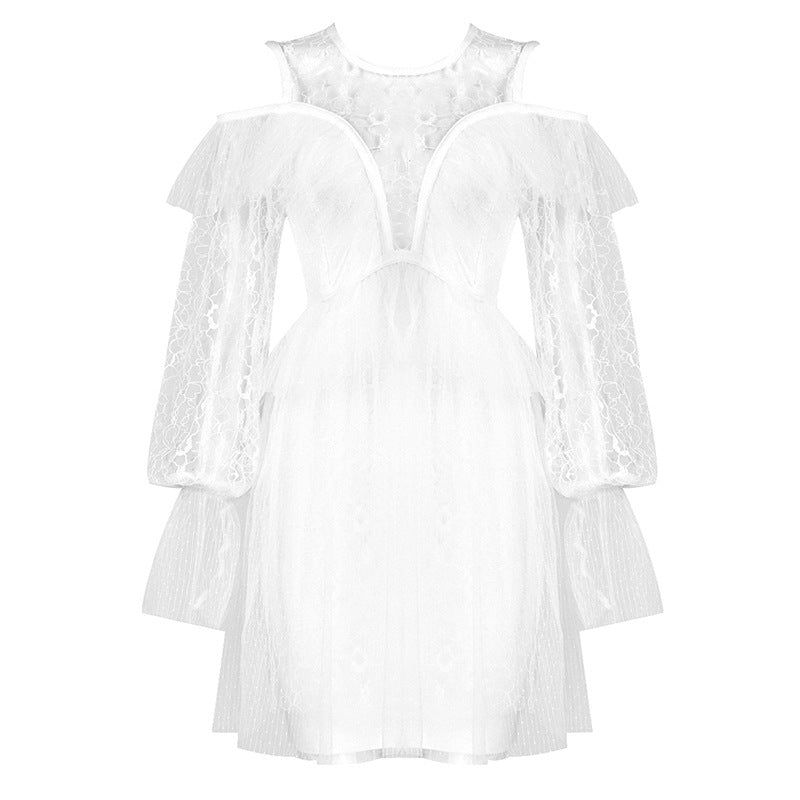 LOVECCR Broken code clearance New 2025 women's dress two-piece set high-end Popular trade temperament fashion dress long dress