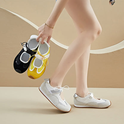 ins Korean version hollow German training shoes women's  summer mesh breathable new student running sports casual shoes Y05