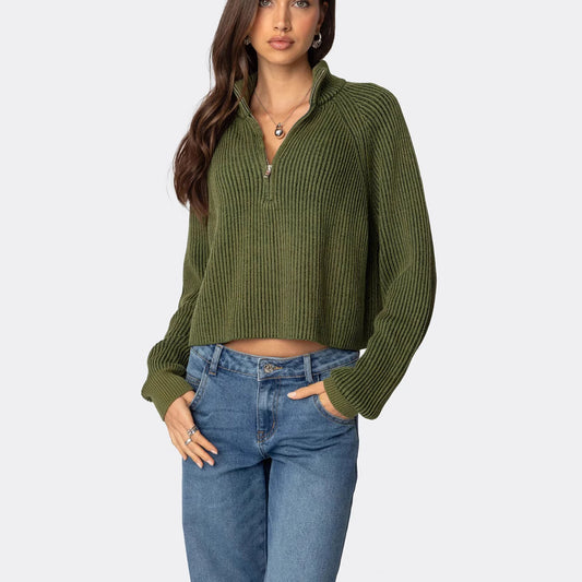New  autumn and winter new knitted sweater women's clothing casual loose pullover sweater jacket clothes women