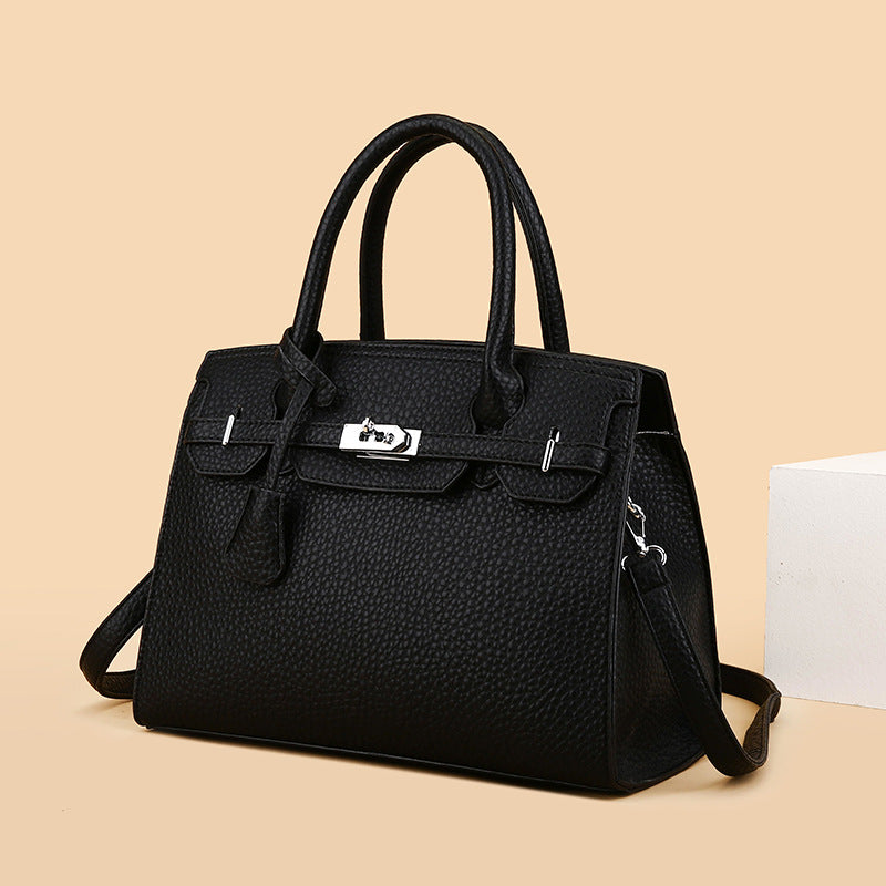 2025 Bag Autumn Women's popular Fashion Classic Platinum Bag Versatile Temperament Large Capacity Handbag Premium Commuter Bag