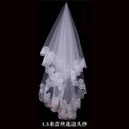 LOVECCR  Wedding Dress 2022 Mori Style New Style Trailing round Neck Korean Princess Bride Female Draggle-Tail Figure Flattering Wedding Dress
