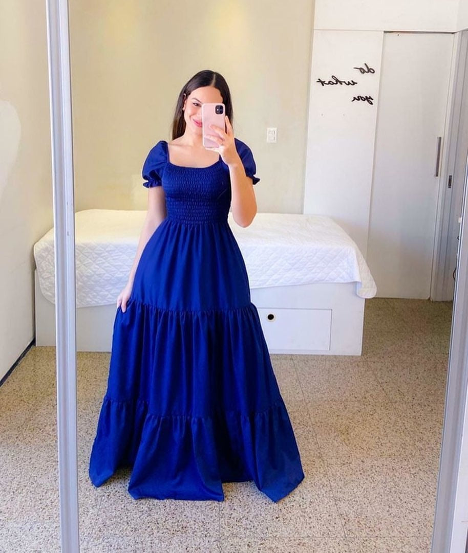 New new spring and summer  women's clothing dress one-word shoulder floral off-the-shoulder long color fairy skirt