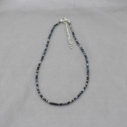South Korea Vintage Color Beaded Bead Necklace Girly Style Bohemian Necklace Clavicle Chain Wholesale