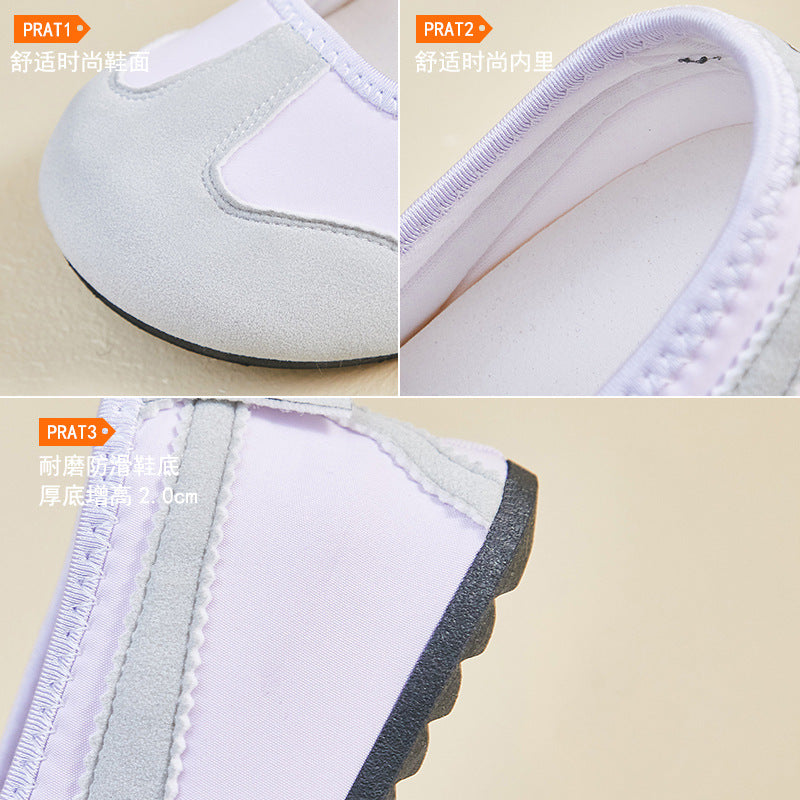 summer breathable new Mary Jane flat loafers round head casual comfortable cute sweet XT182