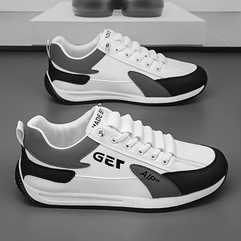 Men's Vintage Old School Style Skate Shoes, Comfy Non Slip Casual Sneakers For Men's Outdoor Activities
