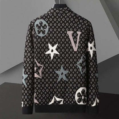 Men's Sweaters  New Fall Winter Brand Fashion Knit Cashmere Cardigan Sweater Korean Style Mens Trendy Cardigans Jacket Men Clothes