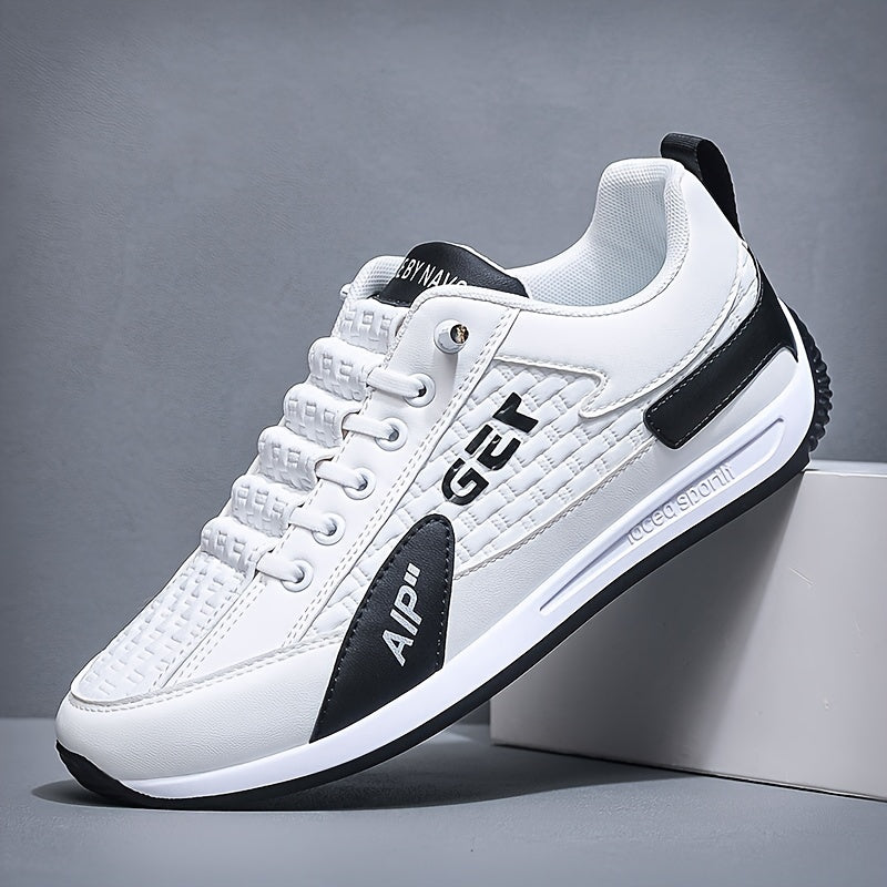 Men's Vintage Old School Style Skate Shoes, Comfy Non Slip Casual Sneakers For Men's Outdoor Activities