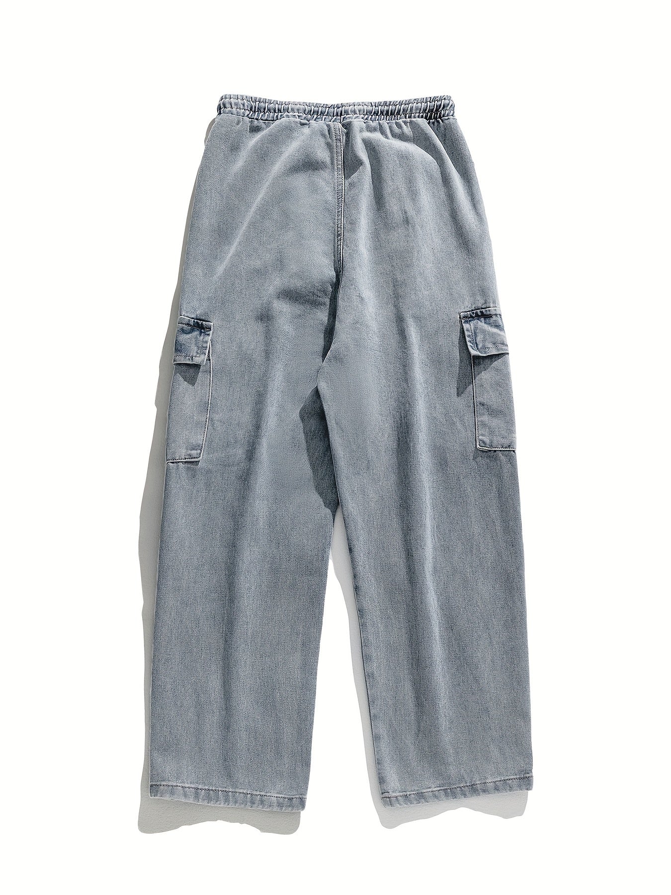 Comfortable Loose Fit Cargo Pants for Men - Soft Cotton Blend, Multi-Pocket Design, Breathable, Relaxed Trousers for Outdoor Activities, Hiking, Camping, Travel, and Daily Wear in Spring and Fall Seasons