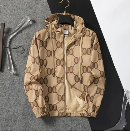 NEW Casual Mens Jacket Coat Caps Luxury designer bomber jacket High quality Letter Striped Jacket Autumn Fashion Outdoor Hoodies Coats Badge Windbreakers