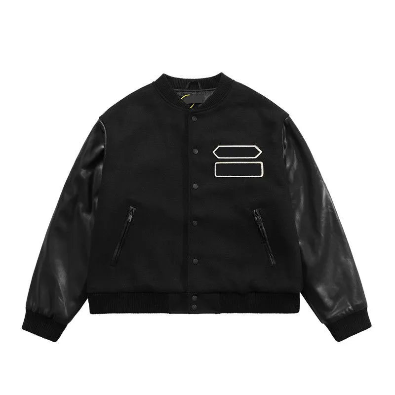 Men's jacket designer letters trendy zipper baseball suit simple and versatile casual college wind jacket spring and autumn women's windbreaker thin jacket