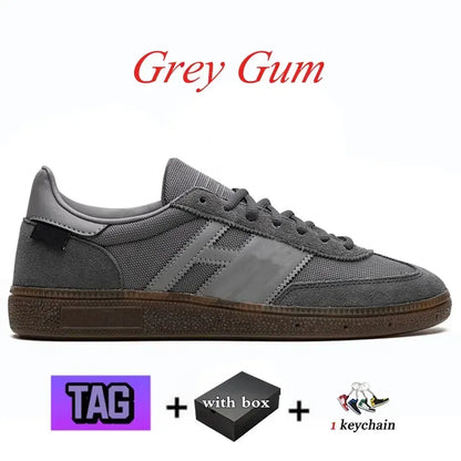 Outdoor Fashion New Handball Spezial Casual Shoes Designer Men Women Snekers White Black Gum Clear Pink Brown Sports Trainers eur 36-45