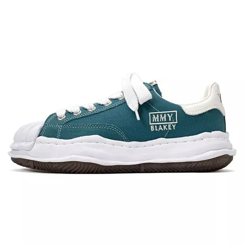 Men Women Casual shoes Maison Maisons Mihara Yasuhiro Black White Dissolved Shell Head MMY Shoes Thick Sole Youth Breathable Board Trainers