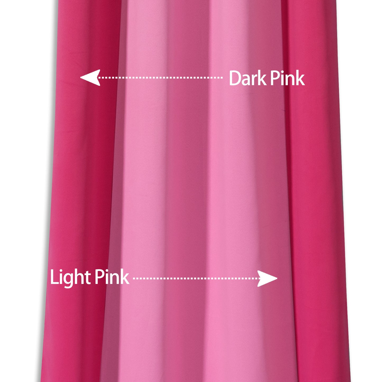 1pc Stylish Double Color Block Blackout Curtains for Living Room and Bedroom - Perfect for Room Decor and Home Decor
