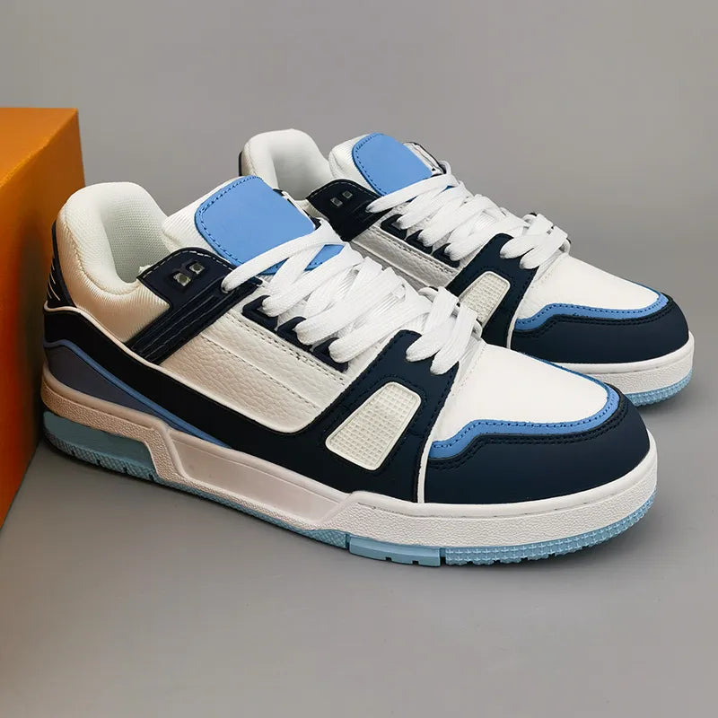 Designer Trainer Sneakers Mens Womens Shoe Casual Shoes Fashion Low Top Shoe Platform Leather Rubber Sloe Outdoor Shoes 36-45