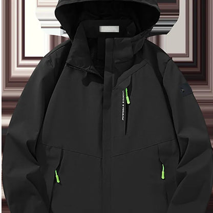 Fashion single stormshell coat men's and women's fall new cross-border through large size men's jacket simple leisure outdoor trench coat stone coat