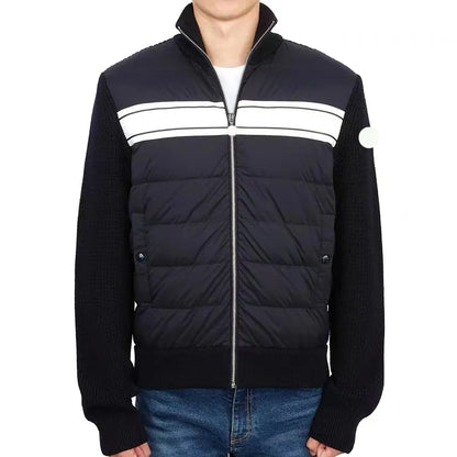 6 styles knitted Stitching mens jacket Brand Designer men knit jackets France Luxury coat AAAA Quality Size M--XXL