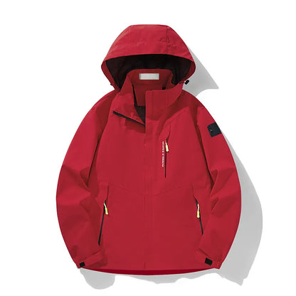 Fashion single stormshell coat men's and women's fall new cross-border through large size men's jacket simple leisure outdoor trench coat stone coat