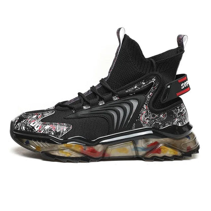 Free shipping men shoes new summer basketball fashion trend versatile shoes running large casual outdoor sports shoes