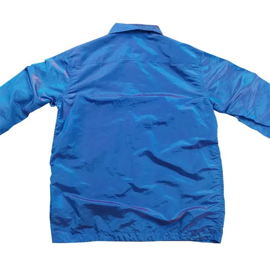 FW Spring and autumn New men's jacket metal nylon colorful technology fabric Lapel coat Cool zipper jackets
